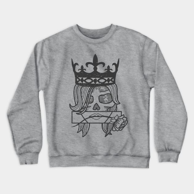 The Crown Queen Crewneck Sweatshirt by Genie Store